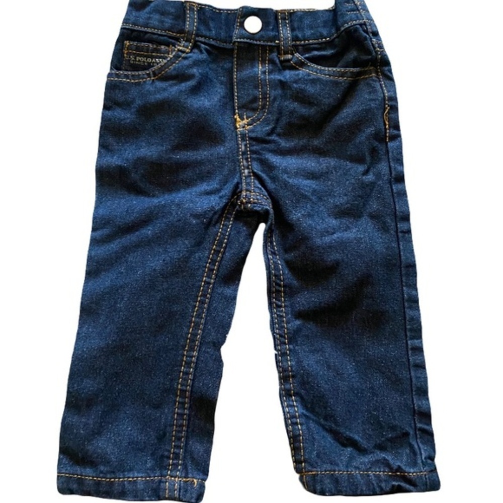 U.S Polo Assn boys denim jeans size 12M